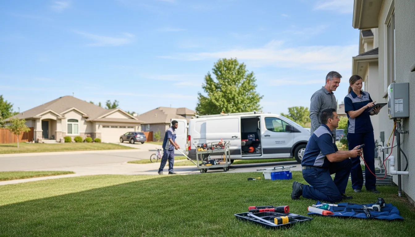 Tankless water heater service in Dodge, TX